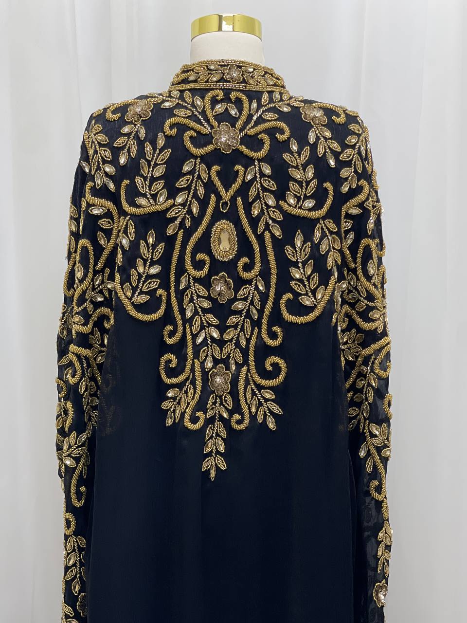 The Midnight Imperial Gold Bisht