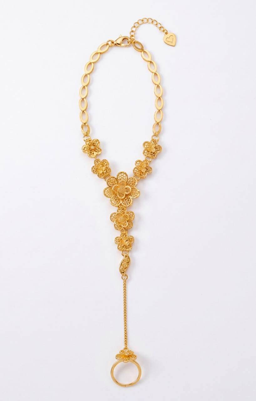 Golden Zahra Hand Chain