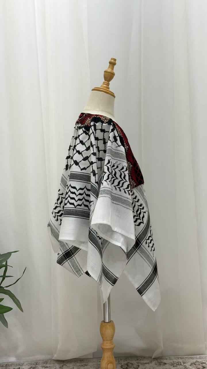 Dalia Heritage Keffiyeh Cape