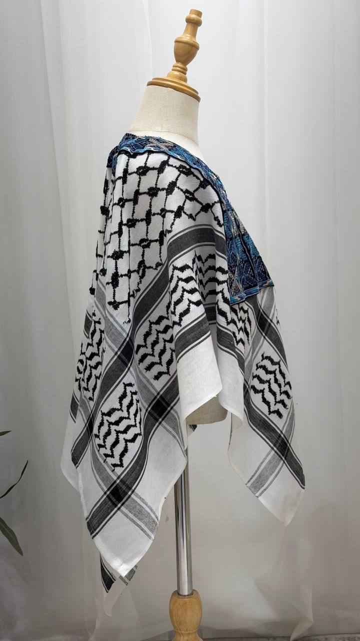 Dalia Heritage Keffiyeh Cape