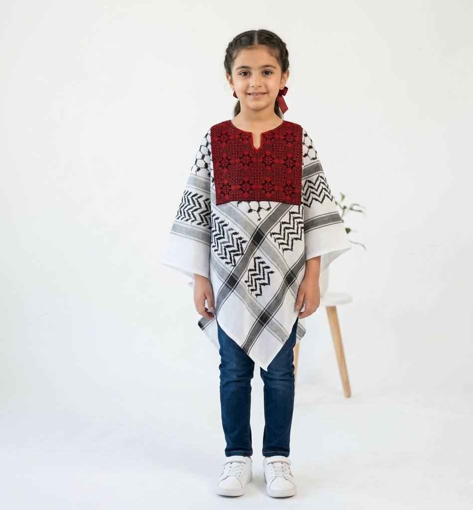 Dalia Heritage Keffiyeh Cape