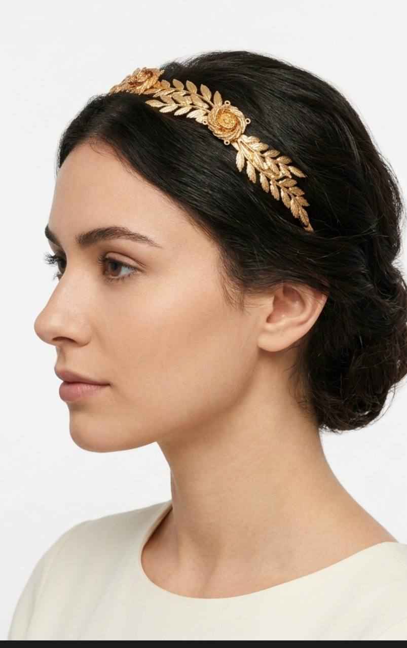 Golden Heritage Leaf Crown