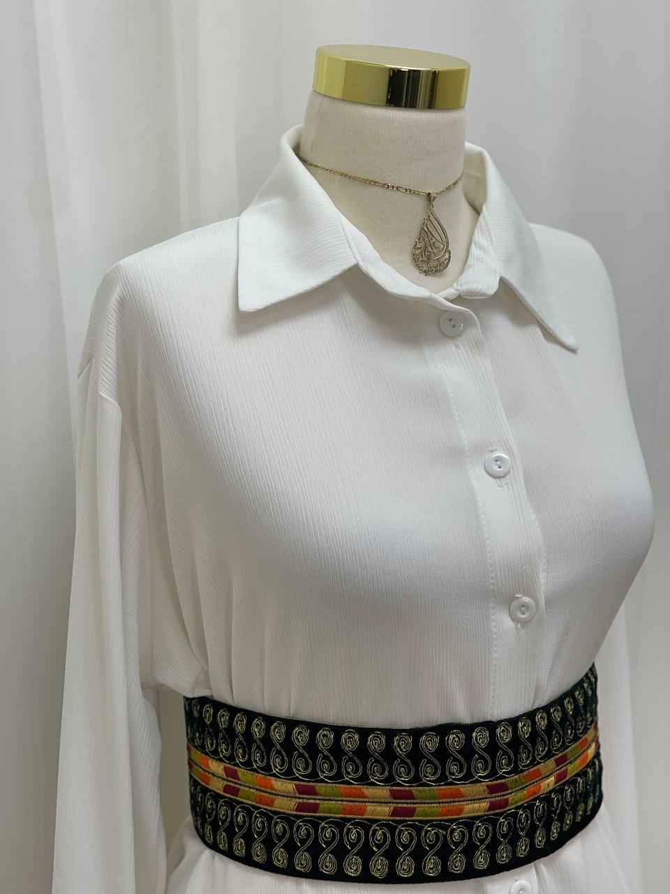 Heritage Embroidered Waist Belt