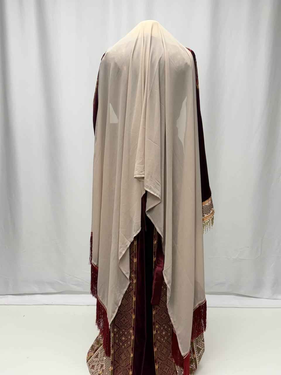 Aseel Al-Tiraz Velvet Thobe