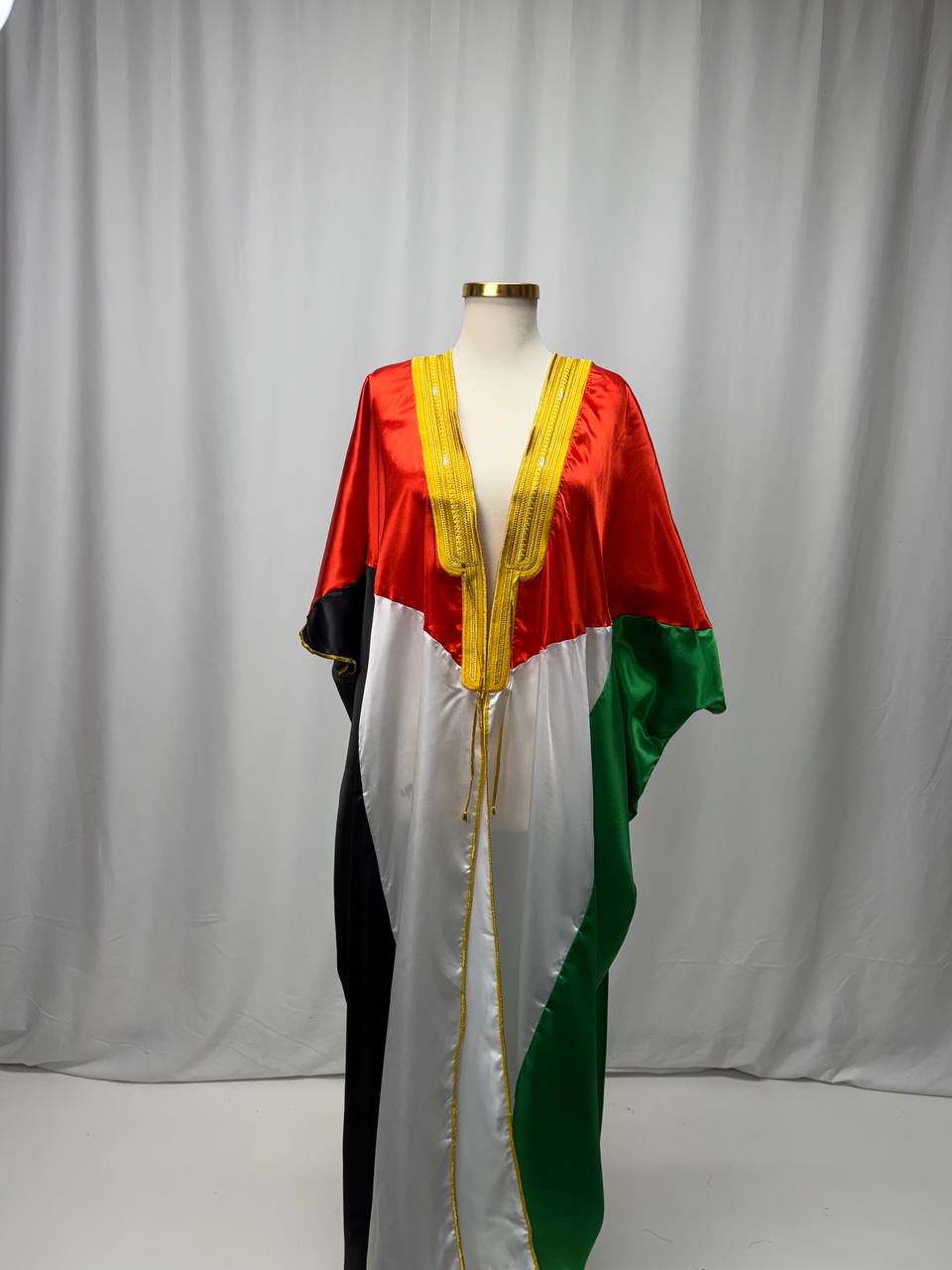 Palestinian Flag Bisht Abaya – Unisex