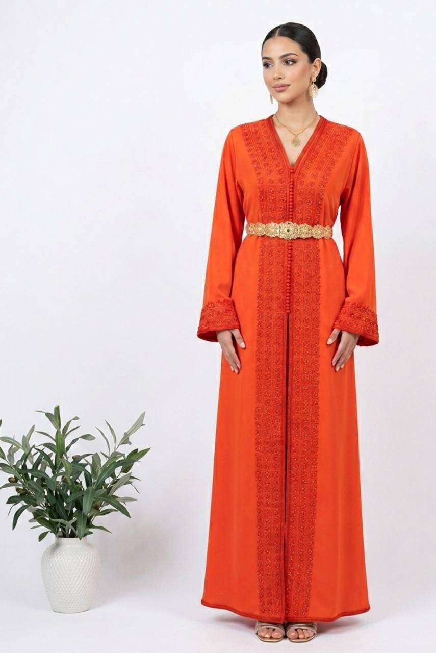 Noor Handcrafted Moroccan Kaftan