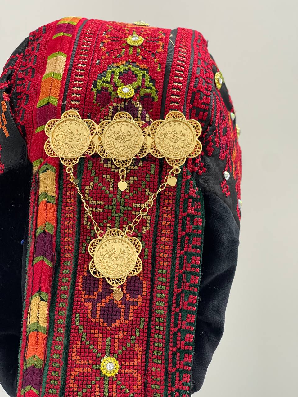 Rashadi Gold Lira Heritage Headpiece