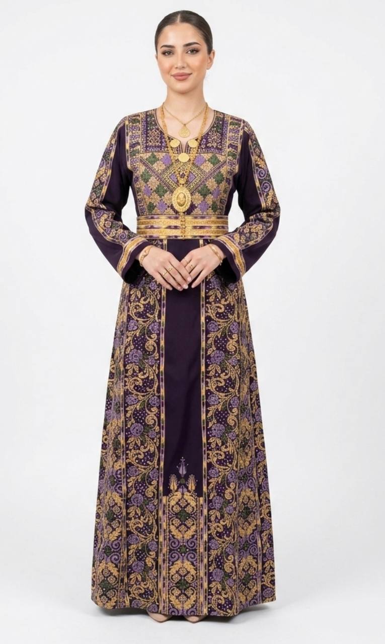 Maysara Embroidered Thobe