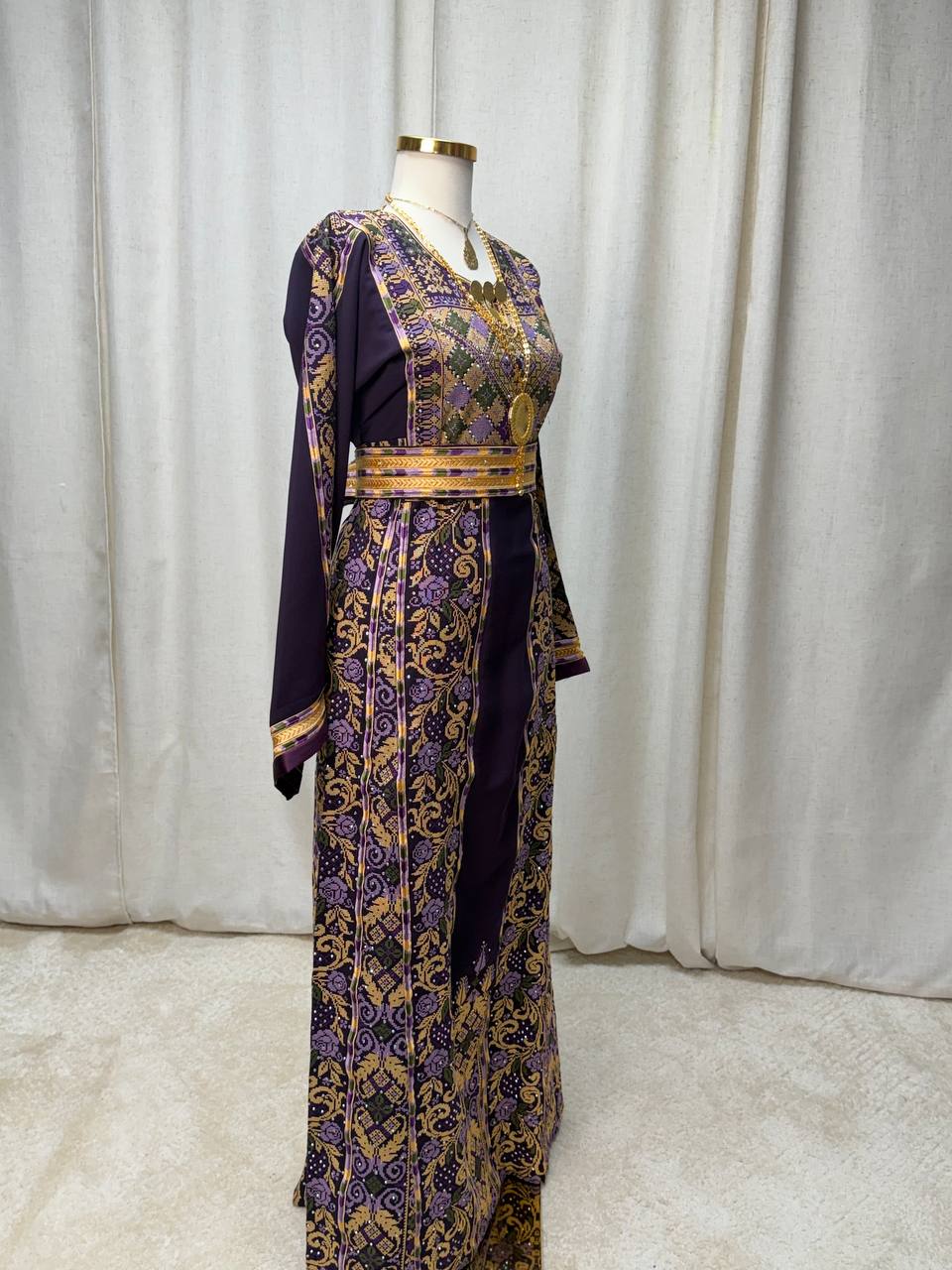 Maysara Embroidered Thobe