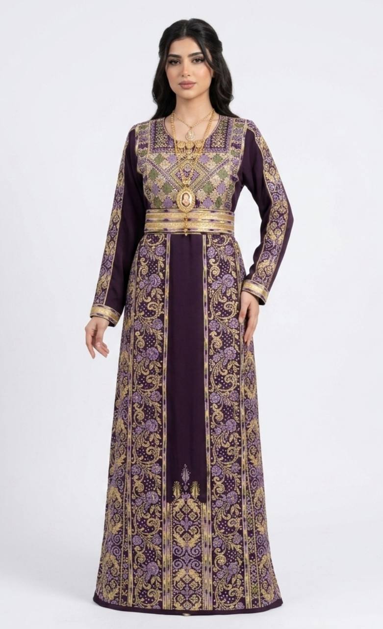 Maysara Embroidered Thobe