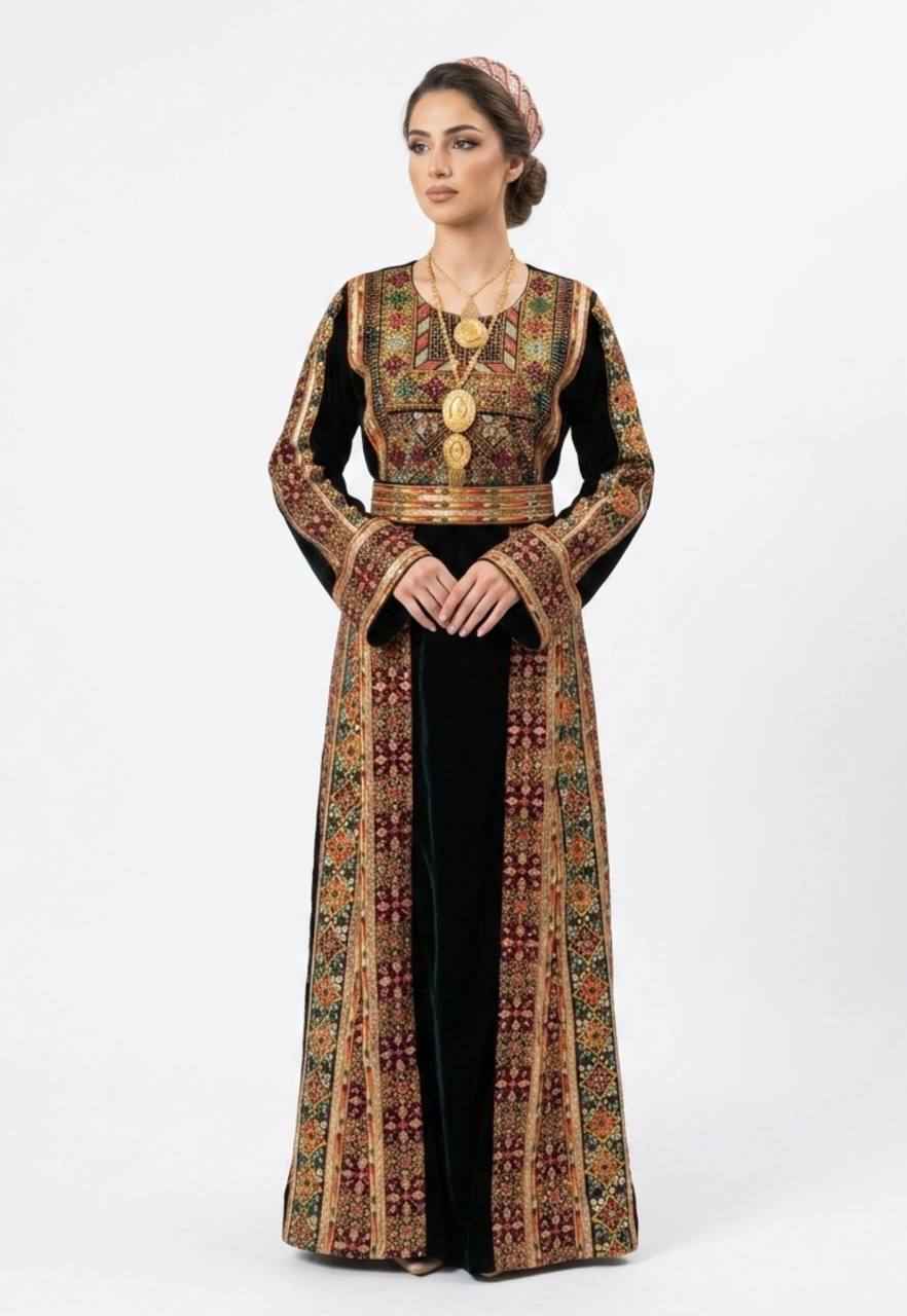 Sarah Velvet Heritage Thobe