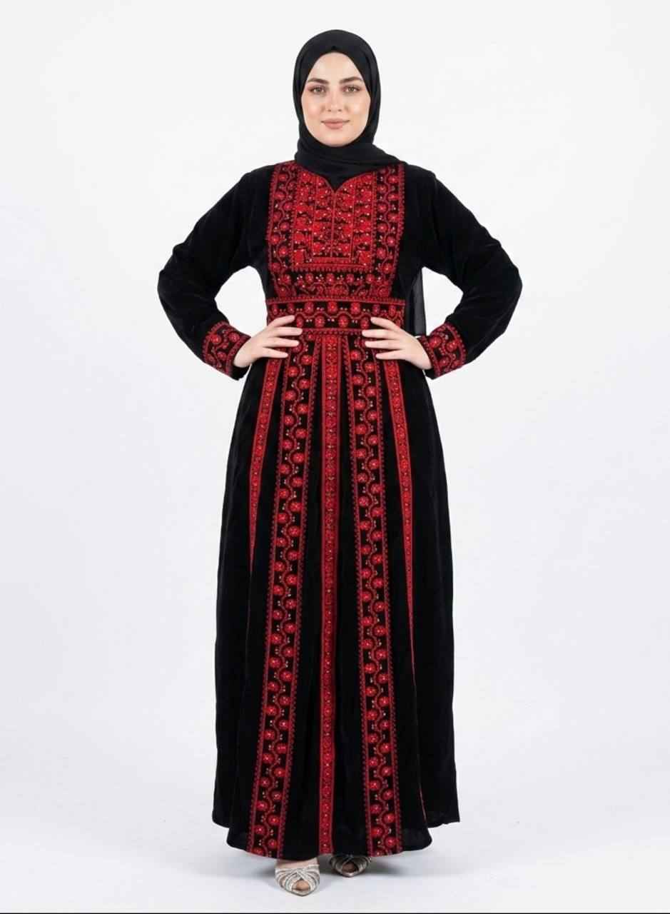 Rasha Heritage Embroidered Abaya