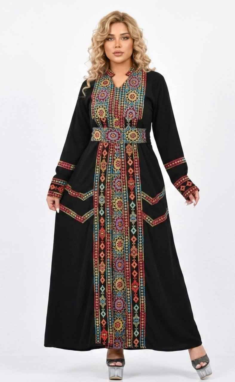 Najwa Heritage Embroidered Abaya