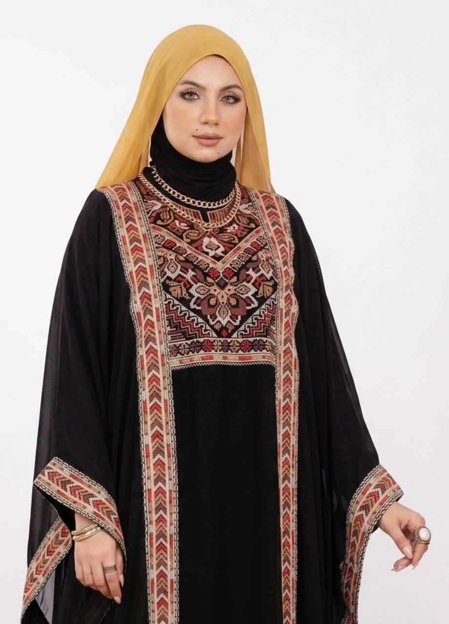 Raneem Butterfly Heritage Abaya