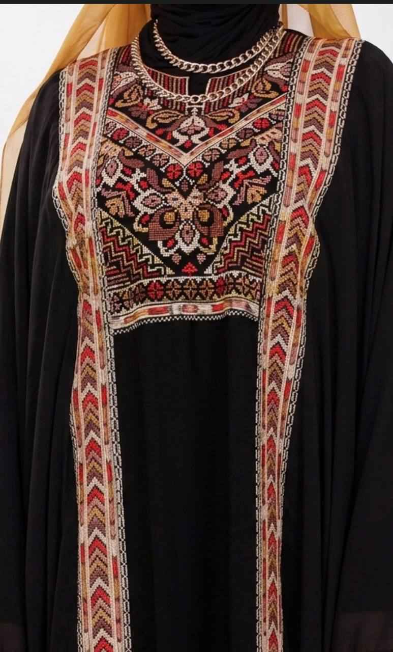 Raneem Butterfly Heritage Abaya