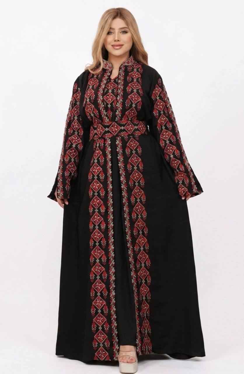Wardiya Noir Embroidered Abaya