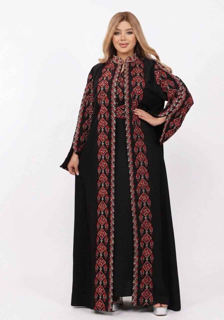 Wardiya Noir Embroidered Abaya