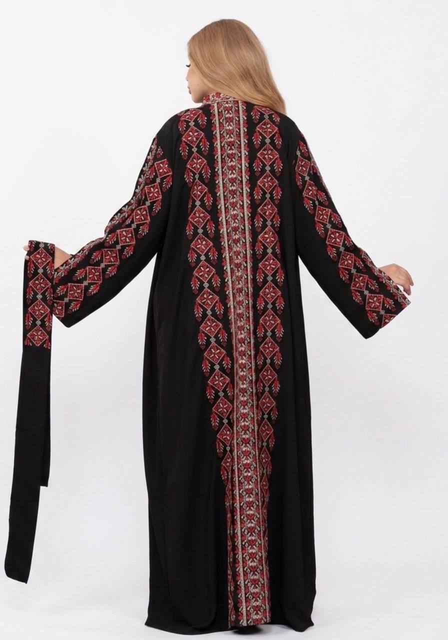 Wardiya Noir Embroidered Abaya