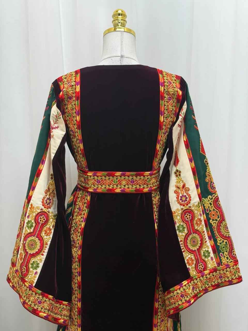 Zareefa Malika Velvet Heritage Thobe