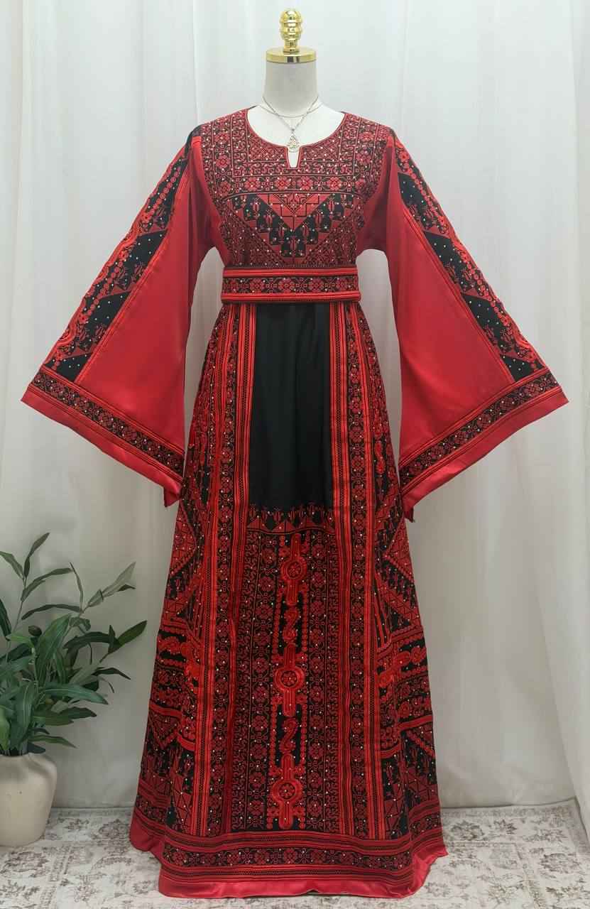 Noor Al Ard Satin Thobe