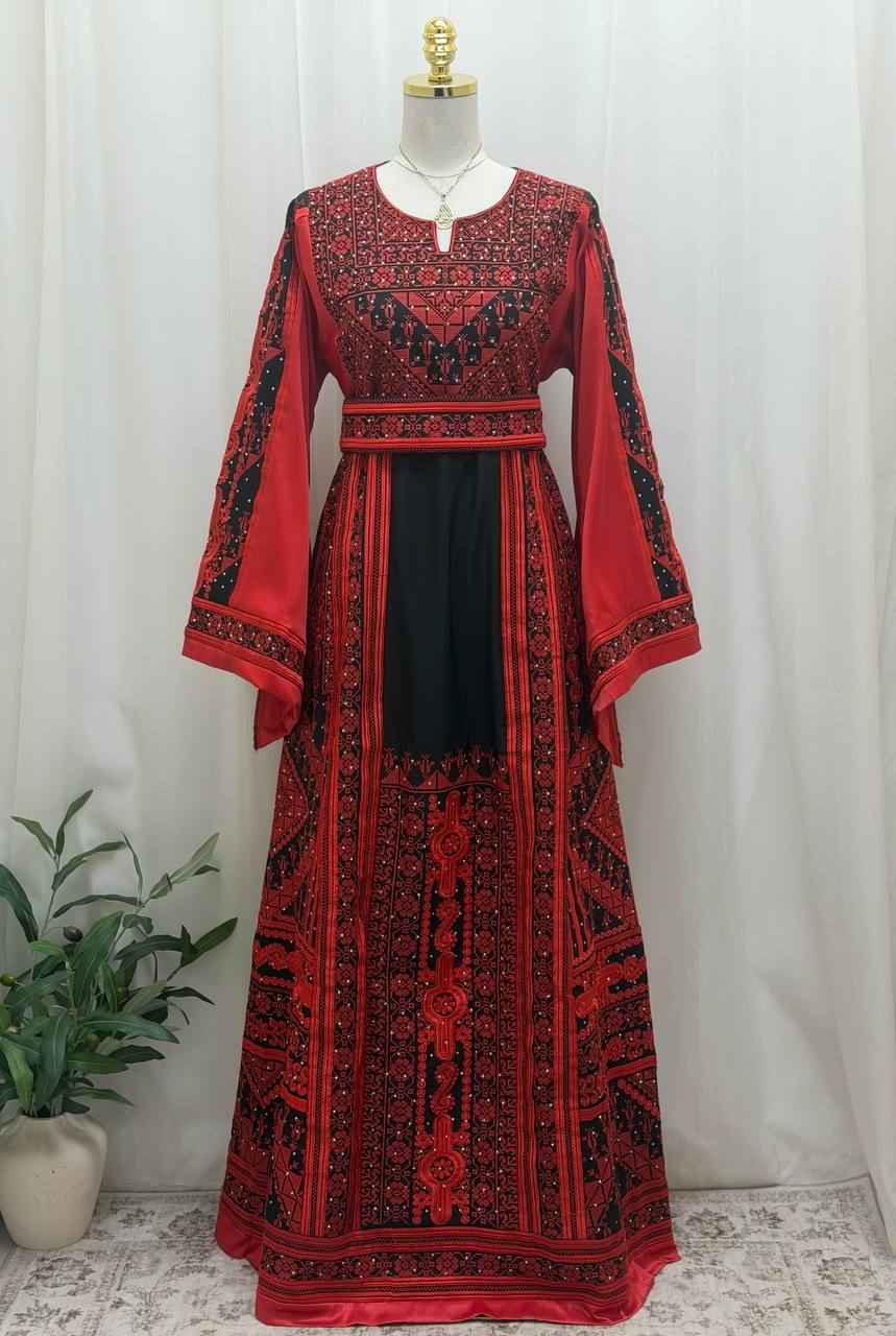 Noor Al Ard Satin Thobe