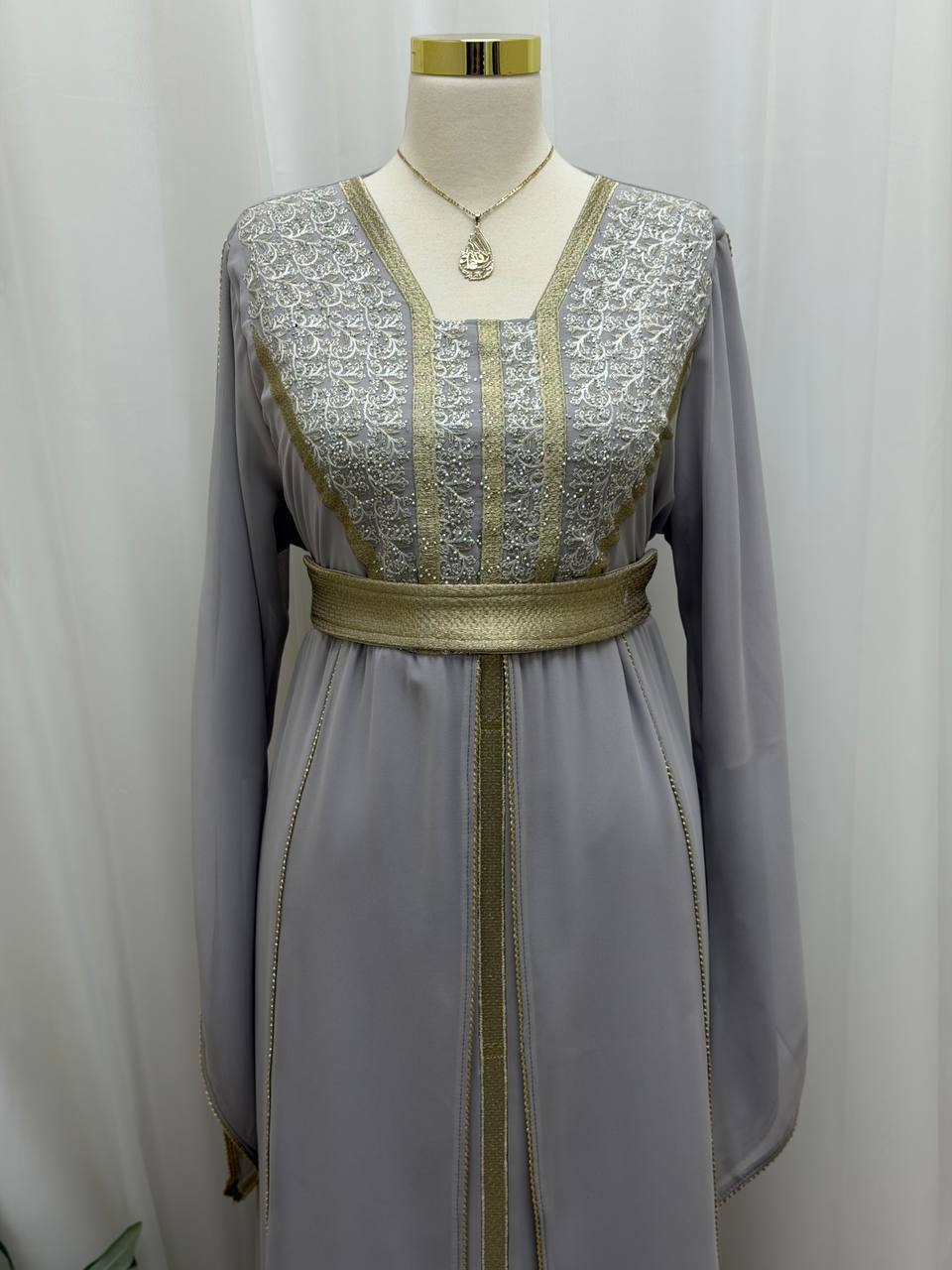 Golden Whisper Caftan