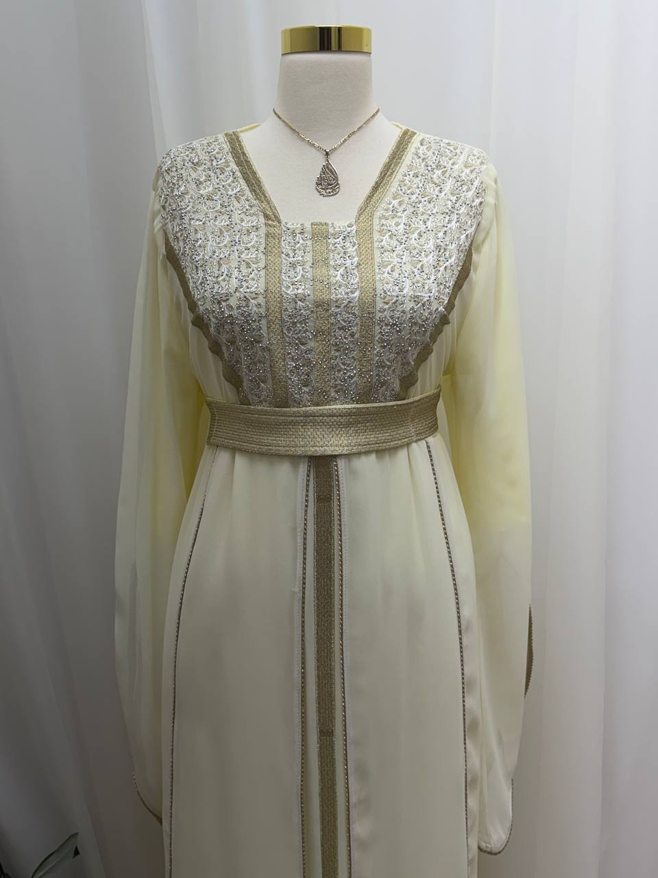 Golden Whisper Caftan