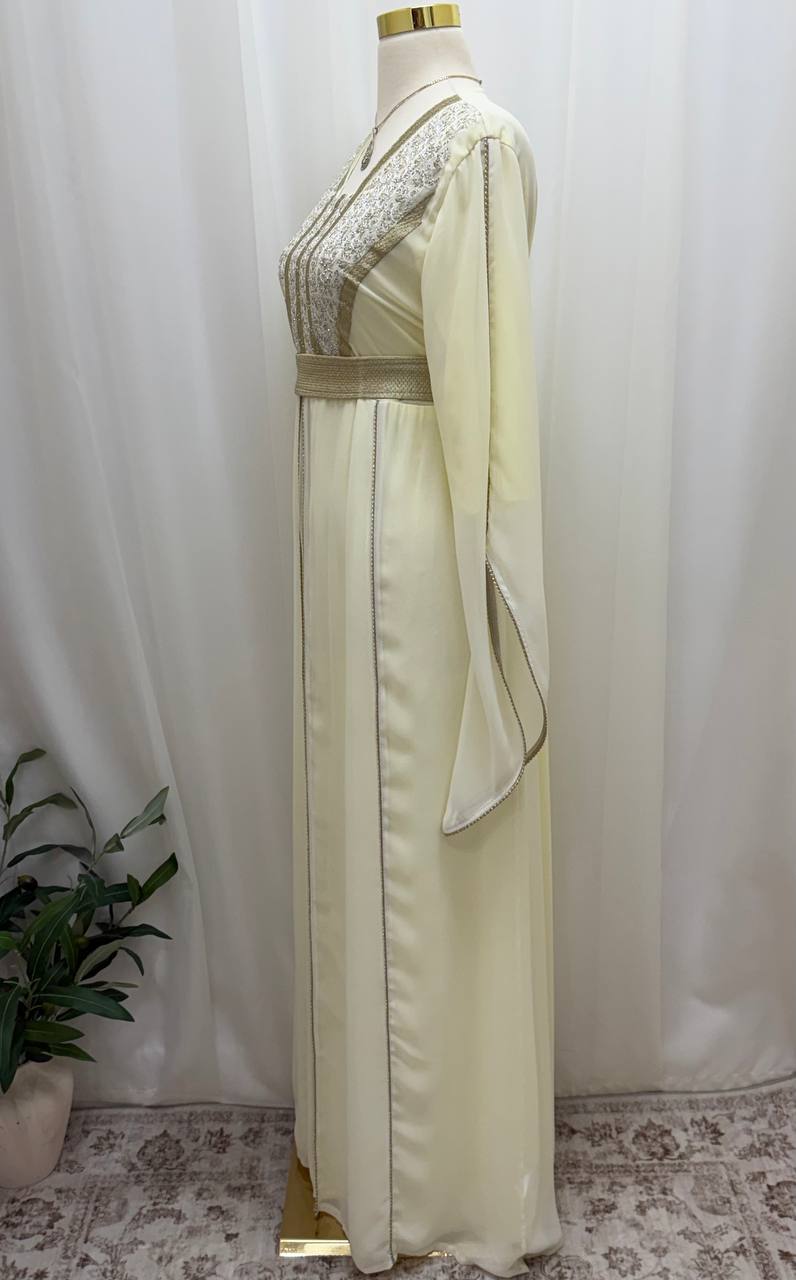 Golden Whisper Caftan