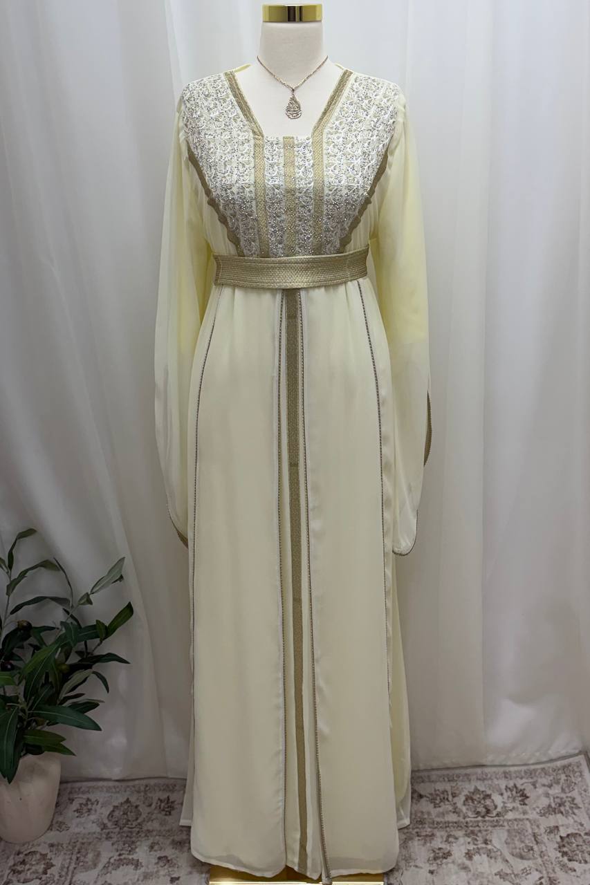 Golden Whisper Caftan