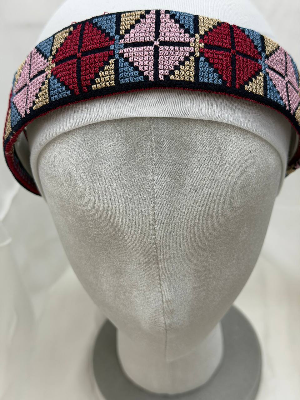 Heritage Bloom Embroidered Headband
