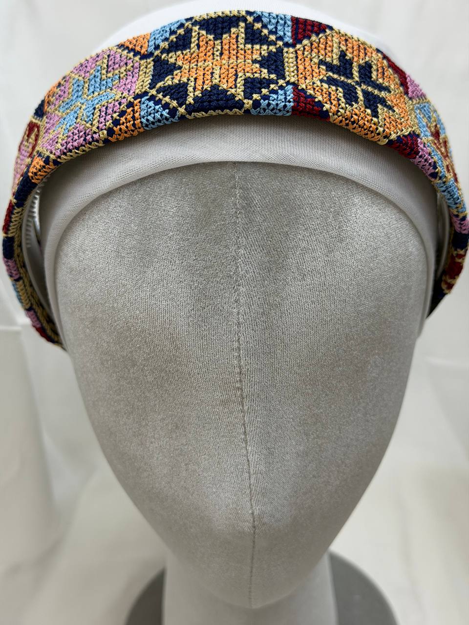 Heritage Bloom Embroidered Headband