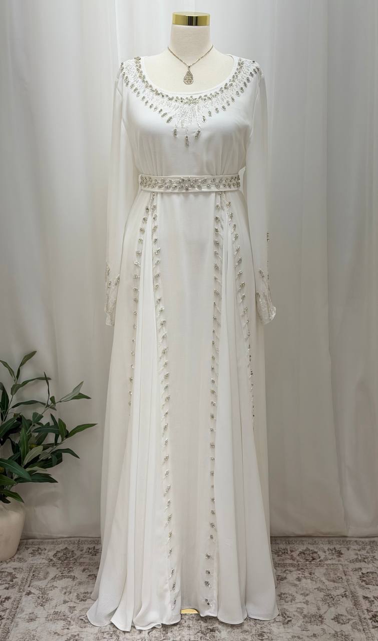 Royal Pearl Bridal Caftan