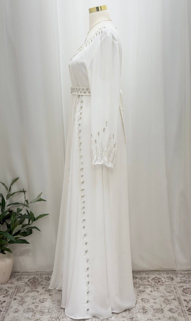 Royal Pearl Bridal Caftan