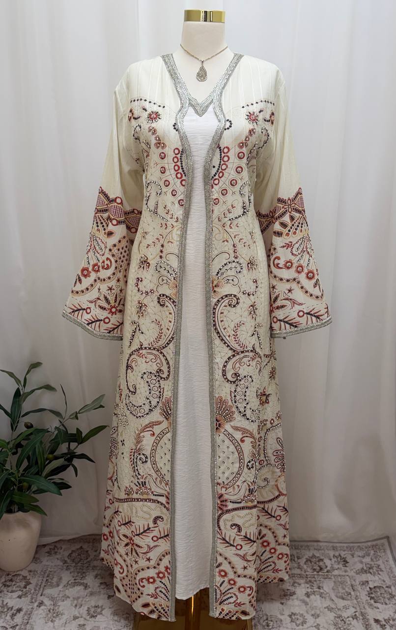 Pearl Luxe Abaya Set