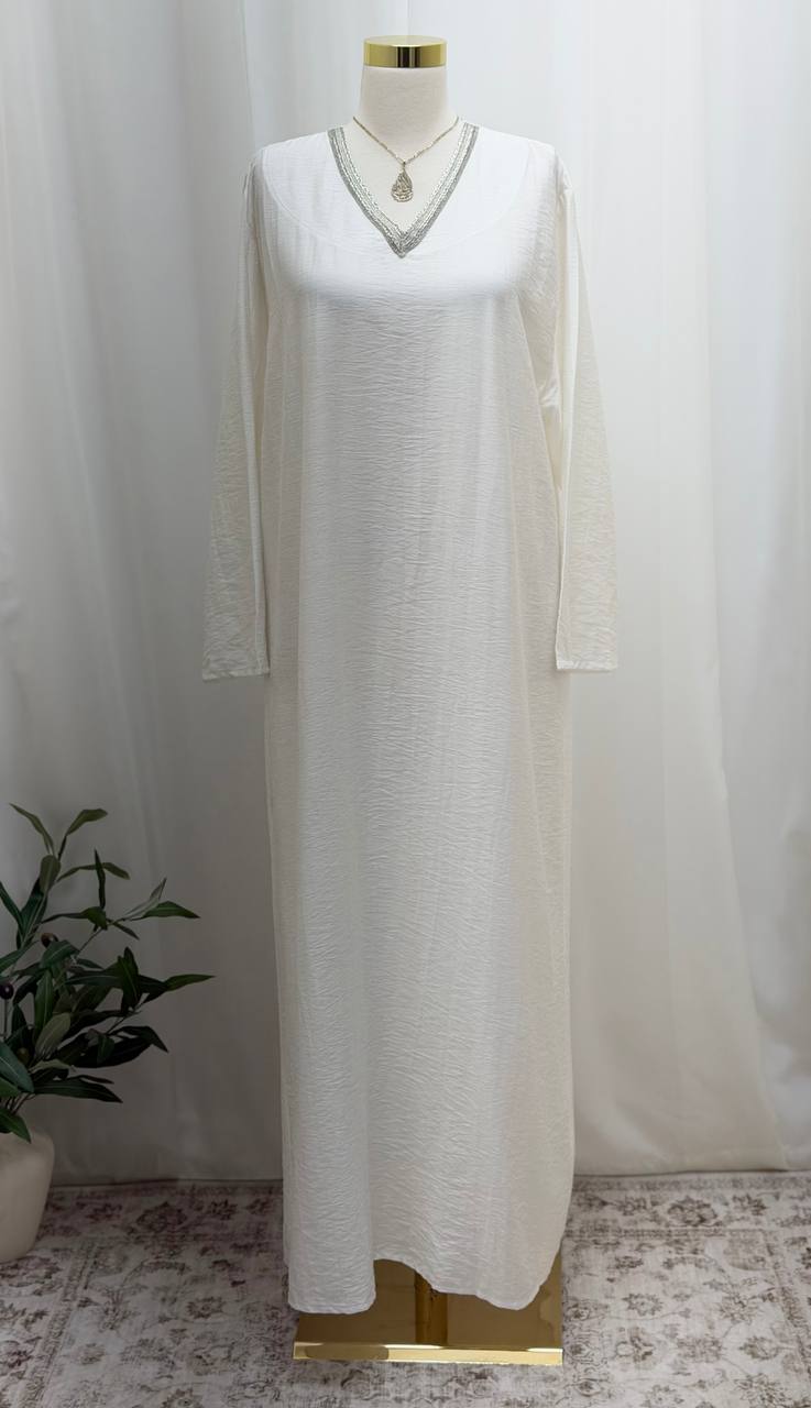 Pearl Luxe Abaya Set