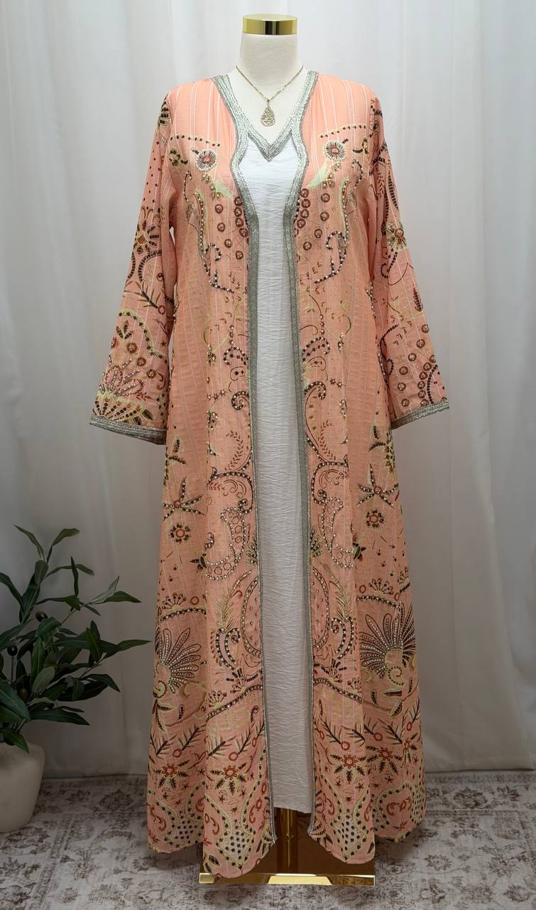 Pearl Luxe Abaya Set