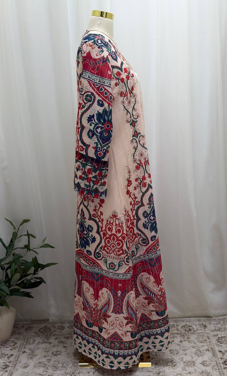Layali Mosaic Abaya Set