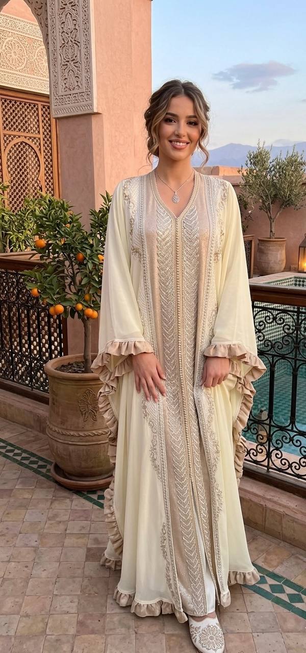 Butterfly Elegance Caftan ✨
