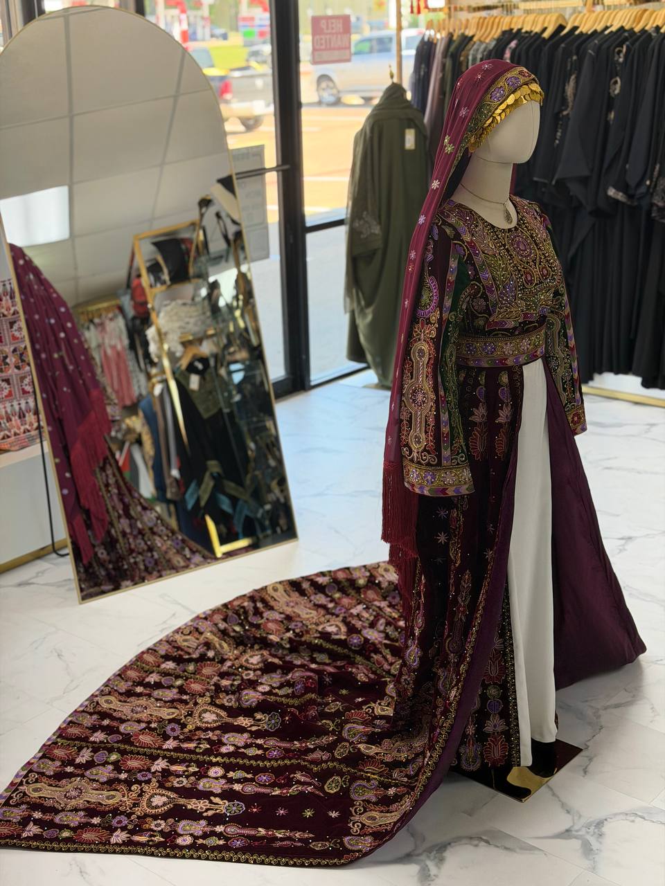 Dima Malika Couture Bridal Thobe