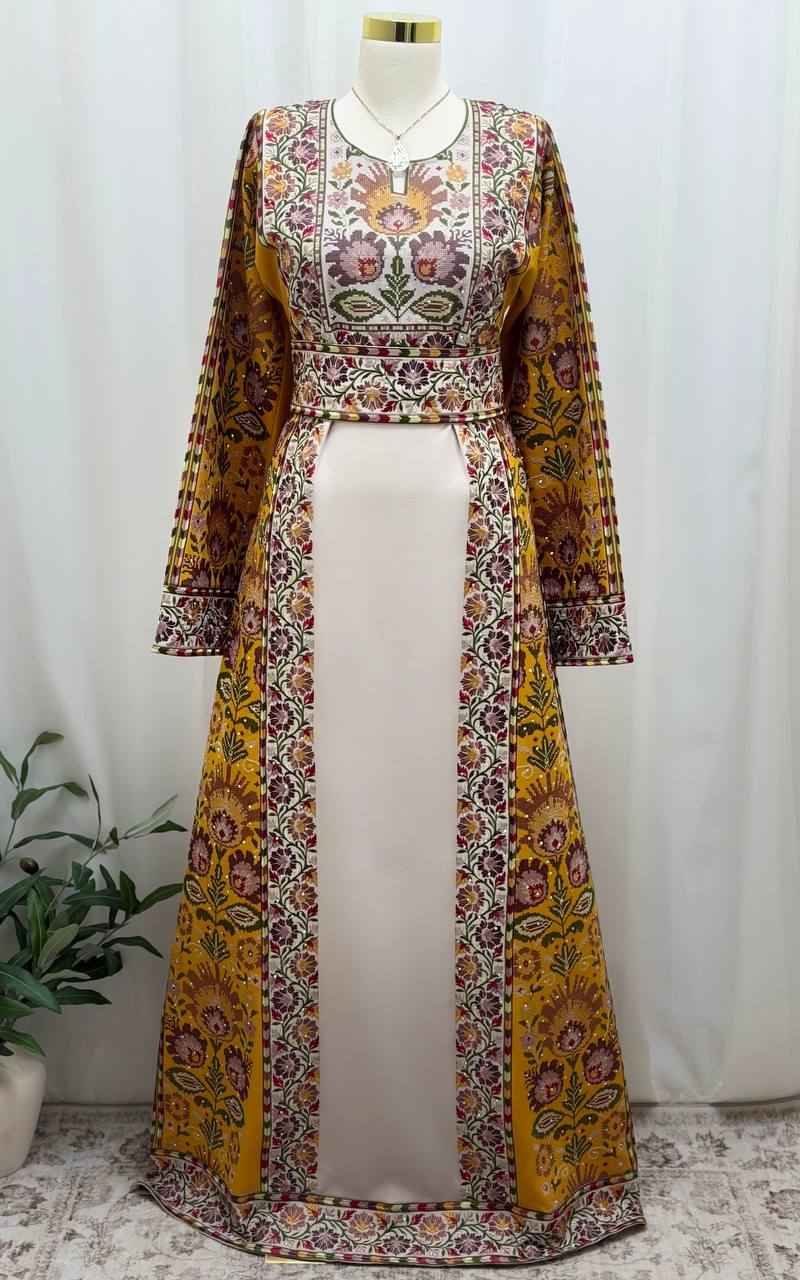 Palestinian Bloom Tatreez Thobe