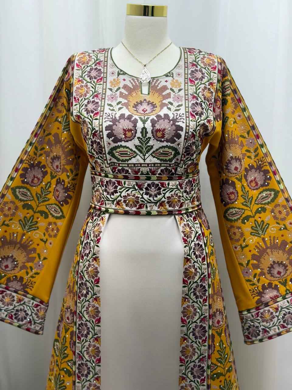 Palestinian Bloom Tatreez Thobe