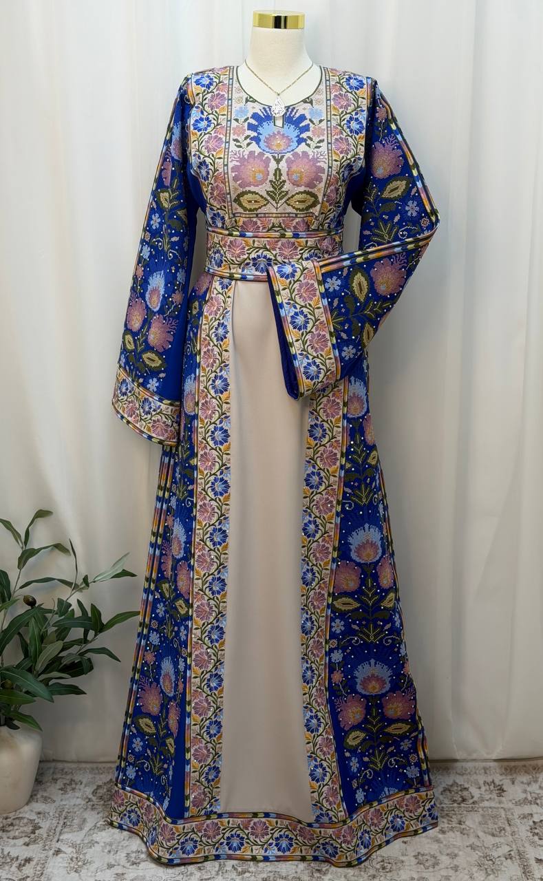 Palestinian Bloom Tatreez Thobe