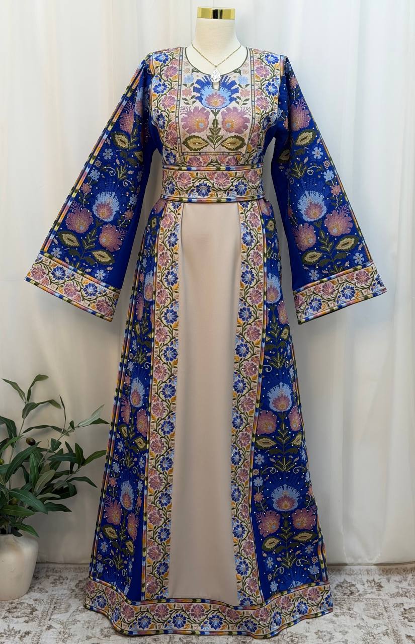 Palestinian Bloom Tatreez Thobe