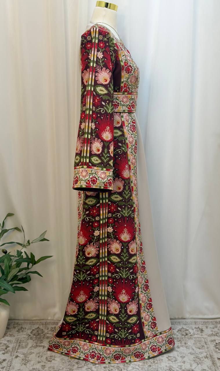 Palestinian Bloom Tatreez Thobe