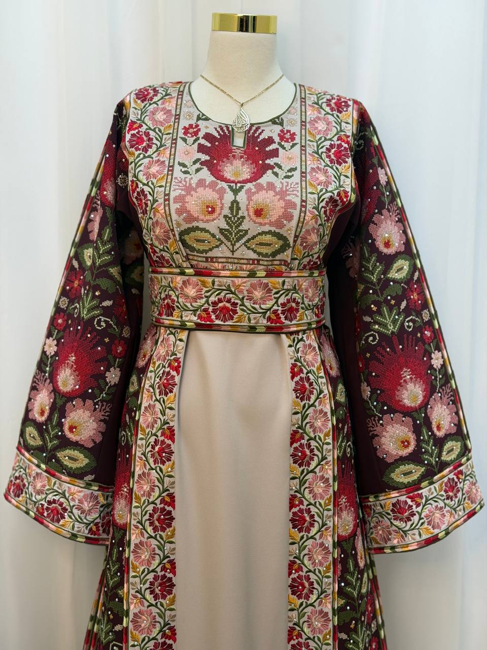Palestinian Bloom Tatreez Thobe
