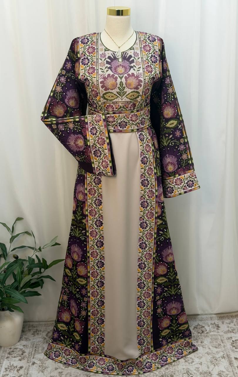 Palestinian Bloom Tatreez Thobe