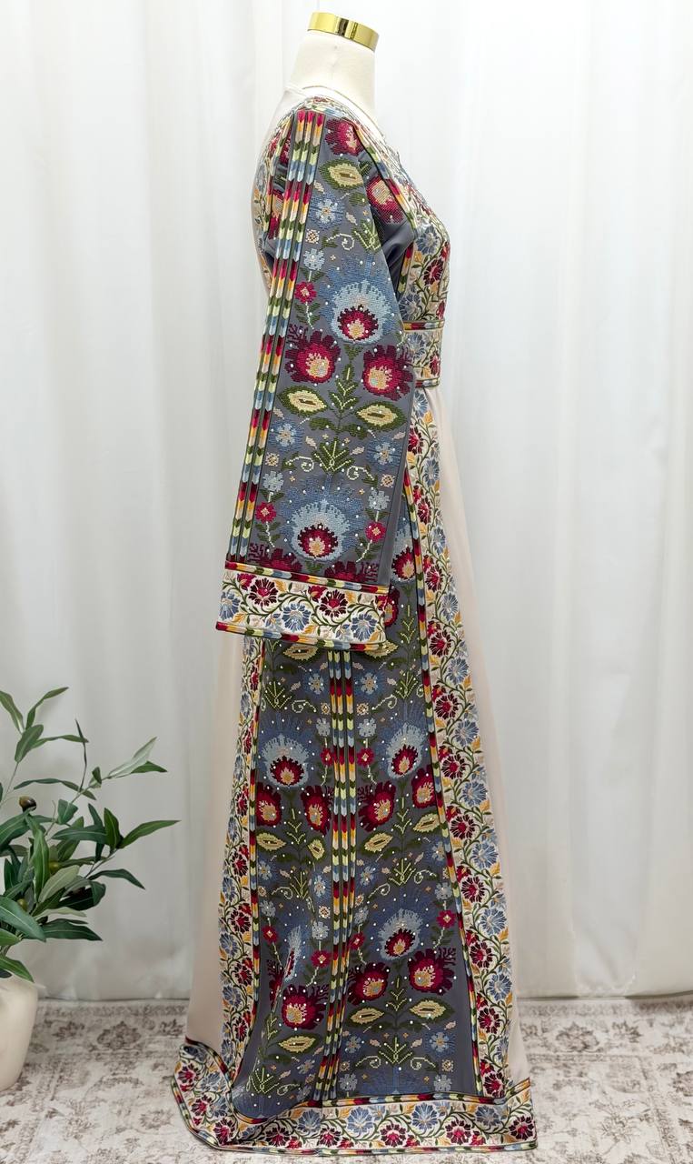 Palestinian Bloom Tatreez Thobe