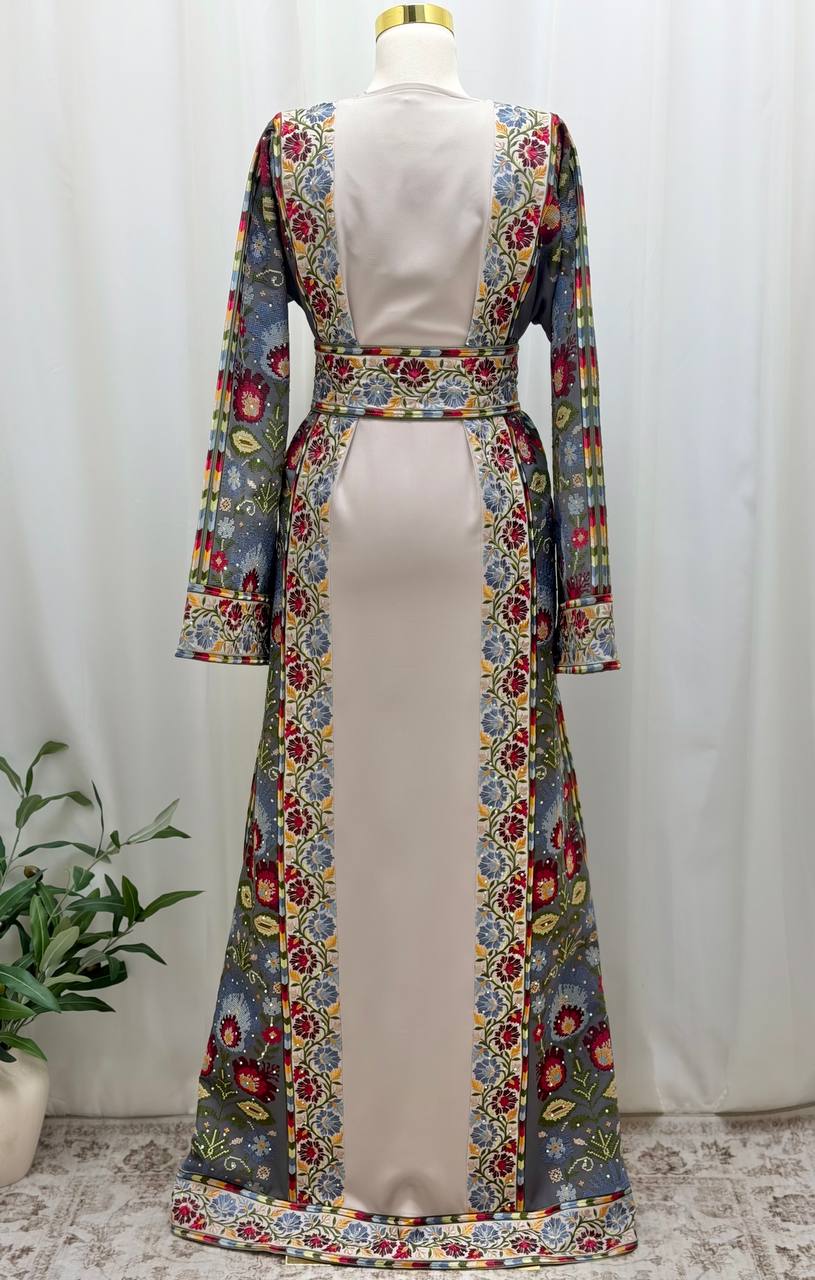 Palestinian Bloom Tatreez Thobe