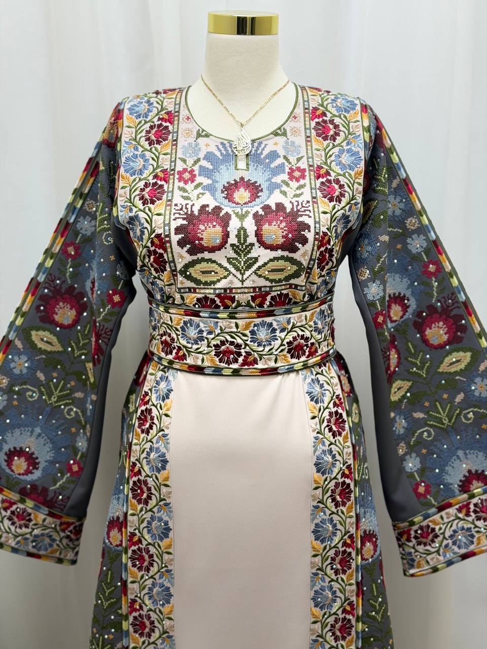 Palestinian Bloom Tatreez Thobe