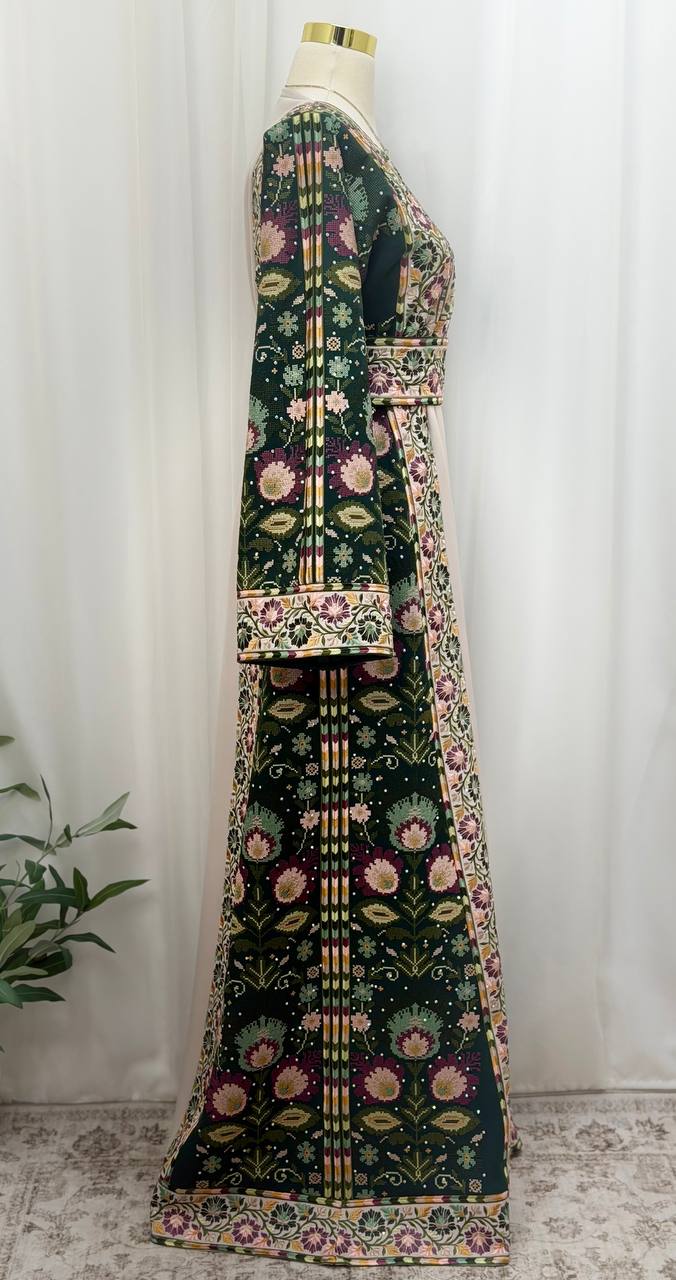 Palestinian Bloom Tatreez Thobe